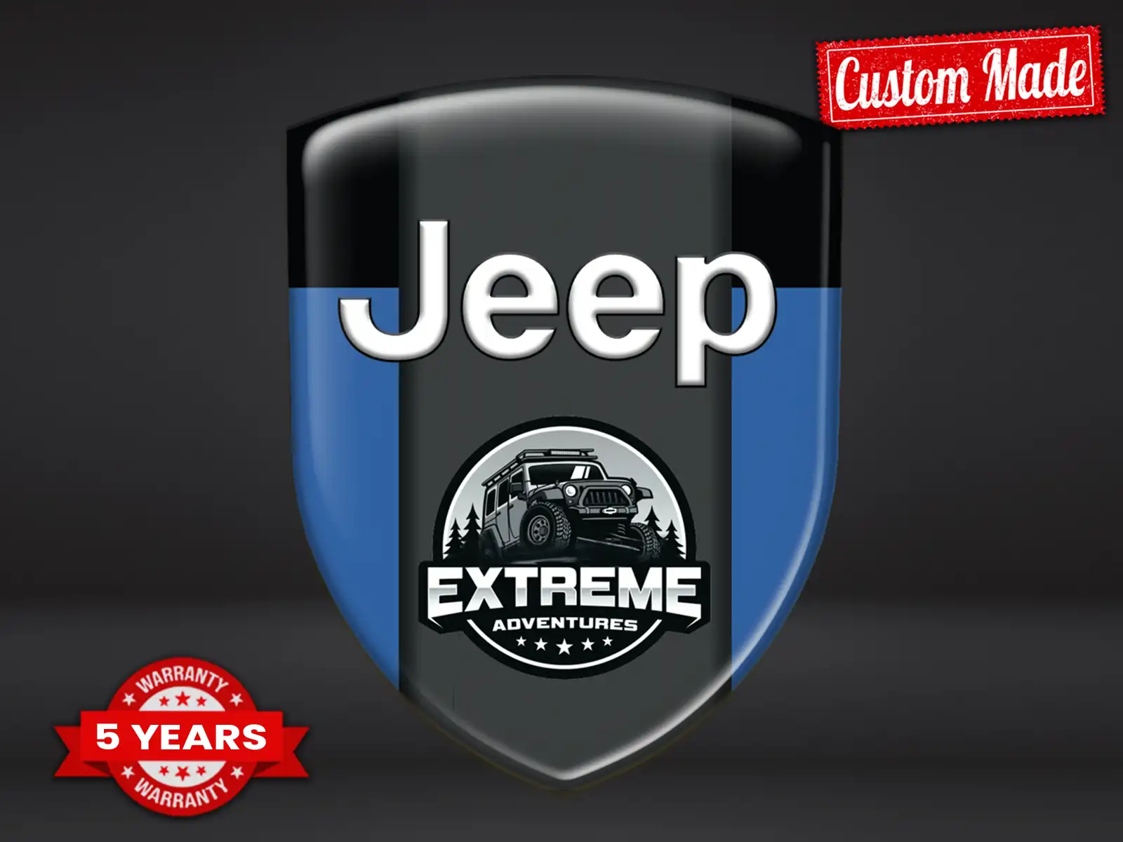 Jeep Adesivo Cupola Auto Max Durevole Pro Stile